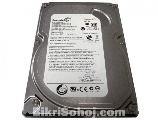 Samsung 320GB SATA DESKTOP HARDDISK MIXED KOREAN